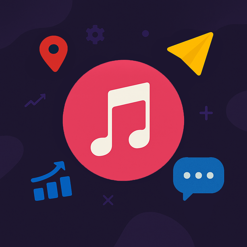 Apple Music odtworzenia utworu